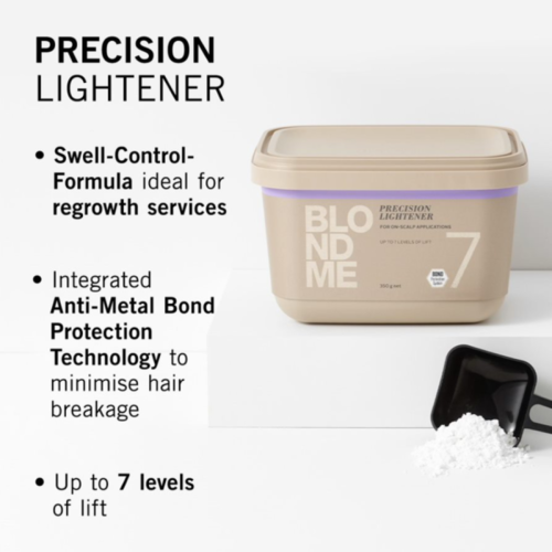 Schwarzkopf Professional Schwarzkopf BlondMe Precision Lightener 350g - New Schwarzkopf Professional Schwarzkopf BlondMe Precision Lightener 350g - New