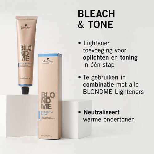 Schwarzkopf Professional Schwarzkopf BlondMe Bleach & Tone Violet 60ml - New