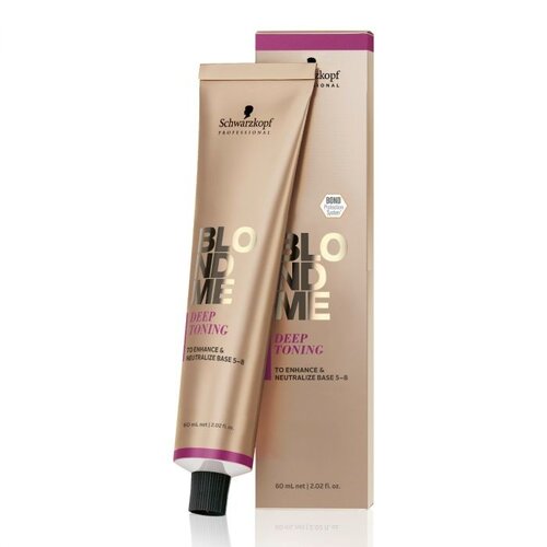 Schwarzkopf Professional Schwarzkopf BlondMe Deep Toning Nougat 60ml - New