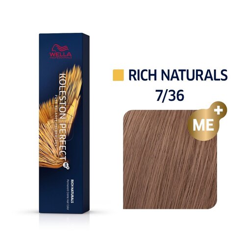 Wella Professionals Wella Professionals Koleston Perfect Me 7/36 Rich Naturals 60ml Wella Professionals Wella Professionals Koleston Perfect Me 7/36 Rich Naturals 60ml