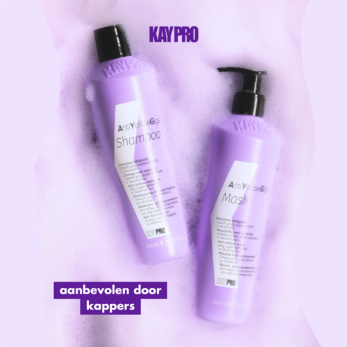 KayPro KayPro No Yellow set shampoo 350ml & haarmasker 350ml & sublime haarspray 100ml - giftset