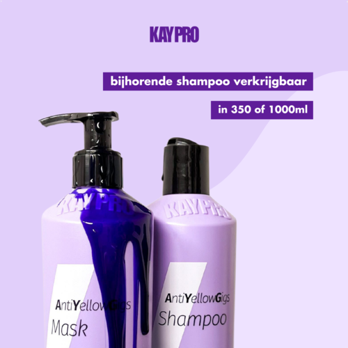 KayPro KayPro No Yellow set shampoo 350ml & haarmasker 350ml - giftset