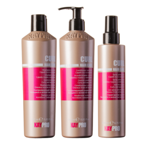 KayPro Curl set shampoo 350ml & conditioner 350ml & haarspray 100ml - giftset voor krullen