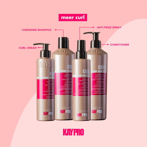 KayPro KayPro Curl set shampoo 350ml & conditioner 350ml & haarspray 100ml - giftset voor krullen