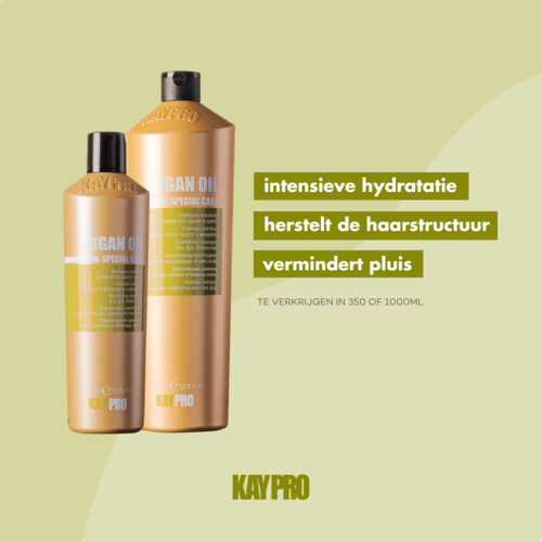 KayPro KayPro Argan oil set shampoo 350ml & haarmasker 500ml - giftset voor dik en droog haar