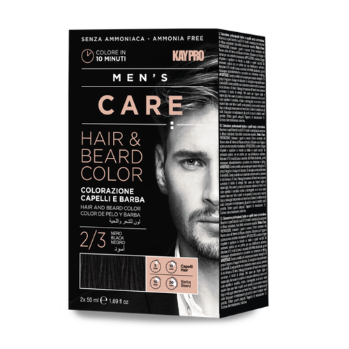KayPro KayPro Men's Hair & Beard Color Care Kit  Black 2/3