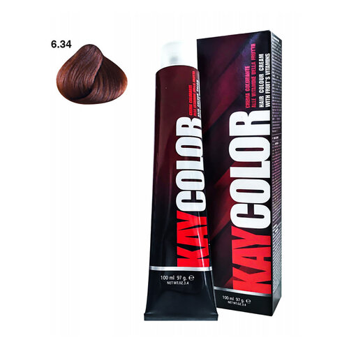 Kay Color KAY COLOR HAIR COLOR CREAM 100 ML - 6.34