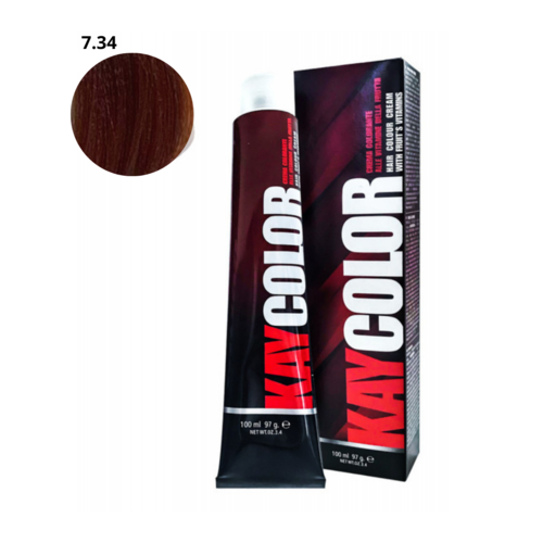 Kay Color Kay Color Hair Color Cream 100 ml - 7.34