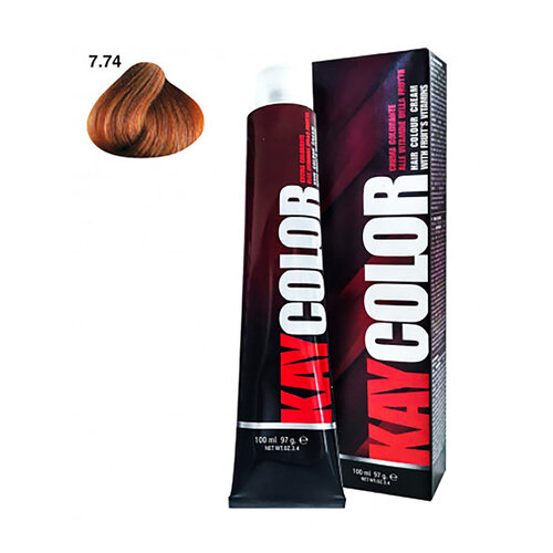 Kay Color Kay Color Hair Color Cream 100 ml - 7.74