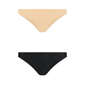 Bye Bra Bye Bra - Invisible Brazilian Nude + Black L Bye Bra - Invisible Brazilian Nude + Black L