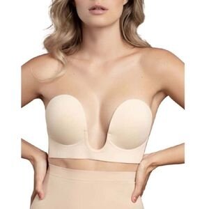 Bye Bra Bye Bra - Seamless U-Style Bra Cup B Nude Bye Bra - Seamless U-Style Bra Cup B Nude