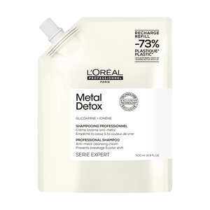 L'Oréal Professionnel L'Oréal Série Expert Metal Detox Shampoo Refill 500ml L'Oréal Série Expert Metal Detox Shampoo Refill 500ml