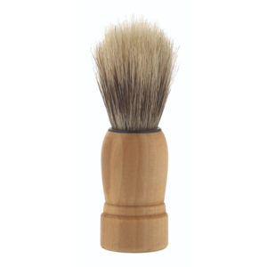 BEIGE HOG SHAVING BRUSH OBB