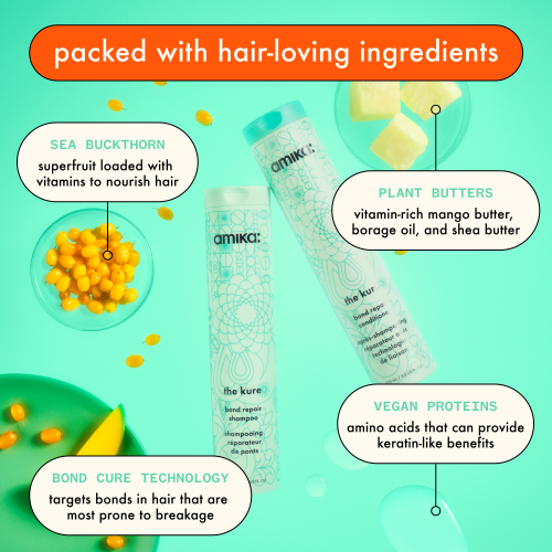 Amika Amika The Kure Strength Repair Shampoo  275ml