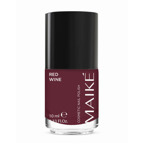 Maiké Maiké Nail Polish Red Wine  10ml