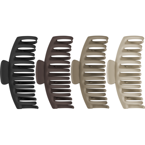 Sibel Sibel Claw Clamps Grote haarspeld met klauw 4 pcs