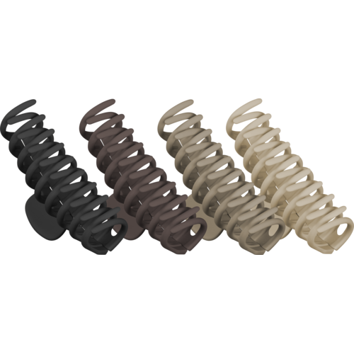 Sibel Sibel Claw Clamps Grote haarspeld met klauw 4 pcs
