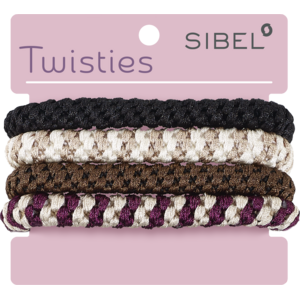 Sibel Twisties Haarelastiek Multicolor