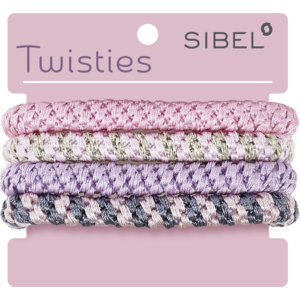 Sibel Twisties Haarelastiek Multicolor