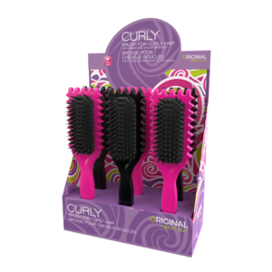 Original BB Krulborstel Roze