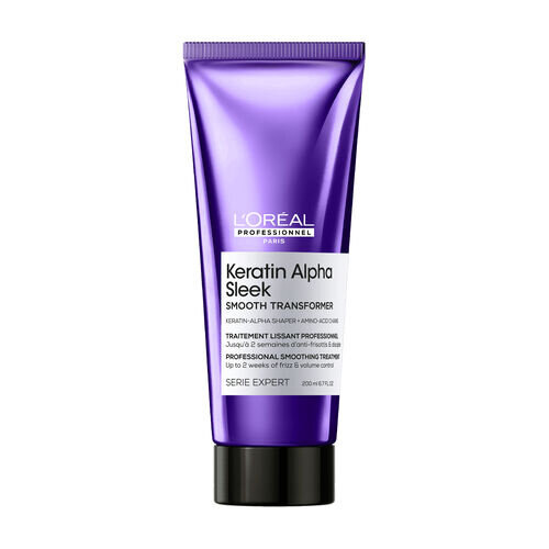 L'Oréal Professionnel L'Oréal Serie Expert Keratin Alpha Sleek Smooth Transformer 200ml L'Oréal Professionnel L'Oréal Serie Expert Keratin Alpha Sleek Smooth Transformer 200ml