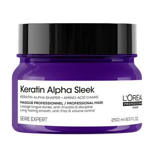 L'Oréal Professionnel L'Oréal Serie Expert Keratin Alpha Sleek Masker 250ml L'Oréal Professionnel L'Oréal Serie Expert Keratin Alpha Sleek Masker 250ml