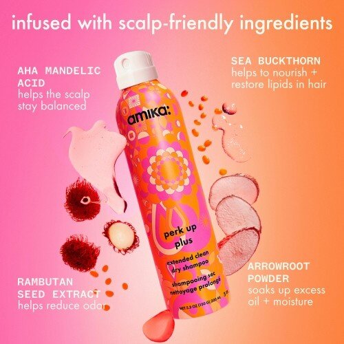 Amika Amika Perk Up Plus Extended Clean Dry Shampoo 67ml Amika Amika Perk Up Plus Extended Clean Dry Shampoo 67ml