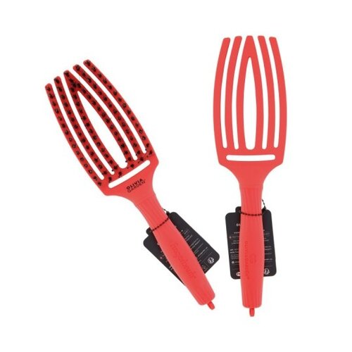Olivia Garden Olivia Garden Fingerbrush Combo Medium I'm perfection Red Confidence