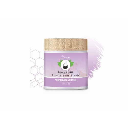 By La Nature By La Nature Tranquil Bliss Magnesium Foot & Body Scrub 350 gr By La Nature By La Nature Tranquil Bliss Magnesium Foot & Body Scrub 350 gr