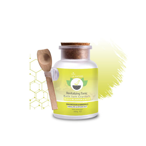 By La Nature By La Nature Revitalising Tonic Foot Bath Salt 500gr By La Nature By La Nature Revitalising Tonic Foot Bath Salt 500gr