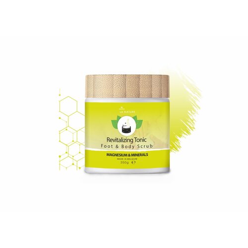 By La Nature By La Nature Revitalising Tonic Foot & Body Scrub 350gr By La Nature By La Nature Revitalising Tonic Foot & Body Scrub 350gr