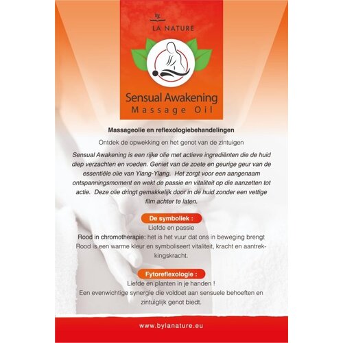 By La Nature By La Nature Sensual Awakening Massage Olie 200ml By La Nature By La Nature Sensual Awakening Massage Olie 200ml