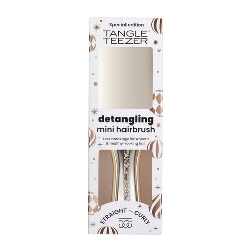Tangle Teezer Tangle Teezer Ultimate Detangler Mini Chrome Champagne Gold Tangle Teezer Tangle Teezer Ultimate Detangler Mini Chrome Champagne Gold