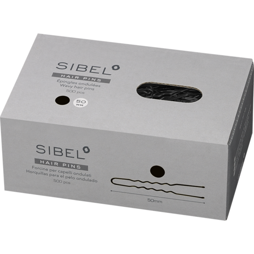 Sibel WAVY PINS 50MM BLACK/500GR