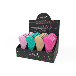 Sibel Ontwarborstel Mini Glitter 1pcs