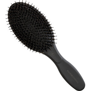 Olivia Garden EXPERT CARE OVAL Boar & Nylon Bristles Black