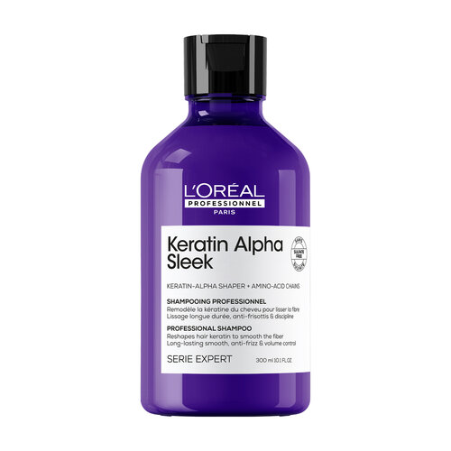 L'Oréal Professionnel L'Oréal Serie Expert Keratin Alpha Sleek Shampoo 300ml L'Oréal Professionnel L'Oréal Serie Expert Keratin Alpha Sleek Shampoo 300ml