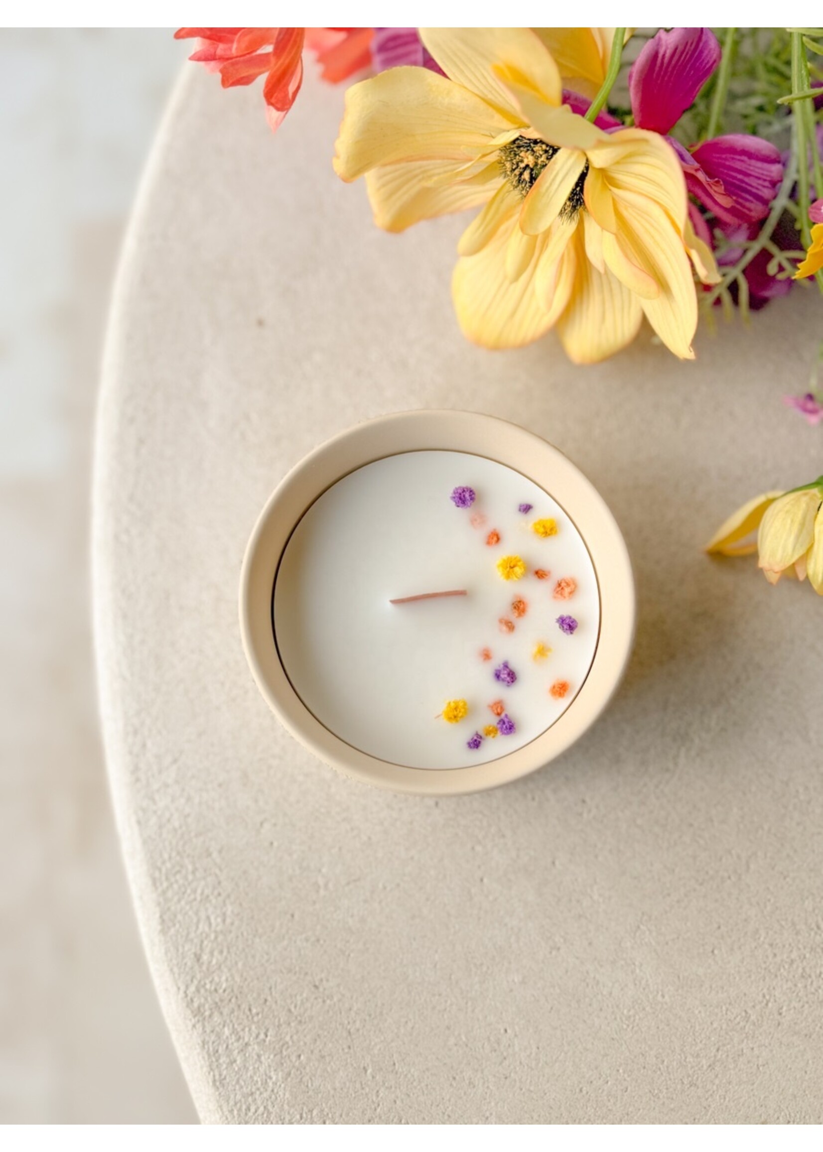 250g geurkaars in keramiek met verpakking - Coco Cilou