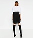 Dress black/white