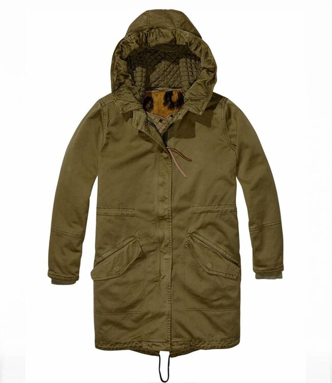 Scotch & Soda Parka Green