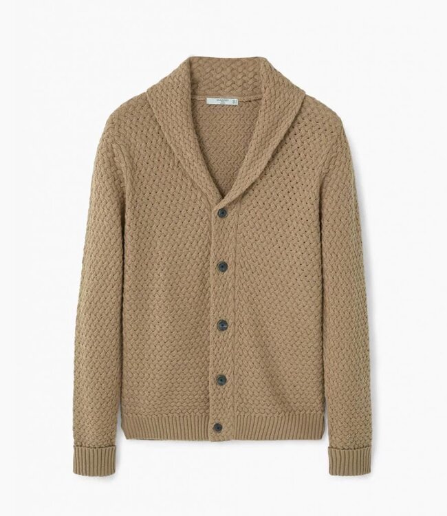 Mango Braided Cardigan