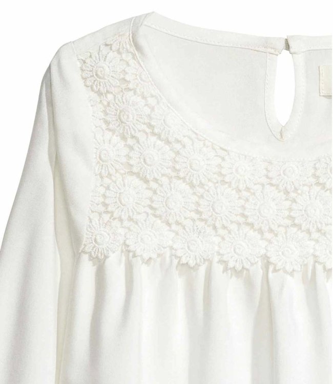 Zara Blouse met Kant