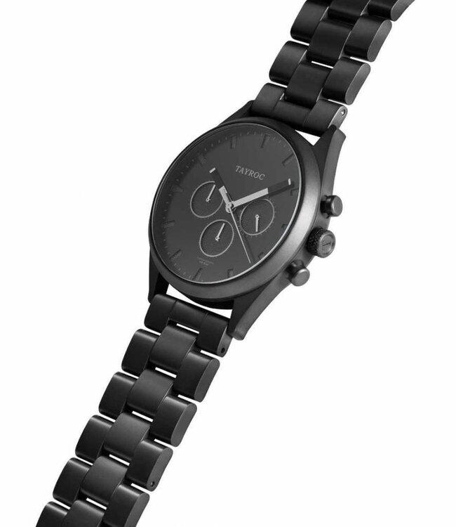 Canyon Horloge Zwart Staal