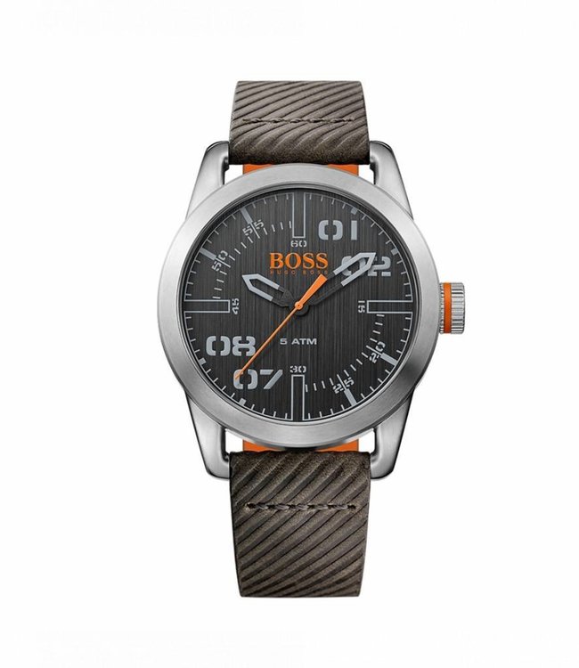 Hugo Boss Horloge met Oranje Details