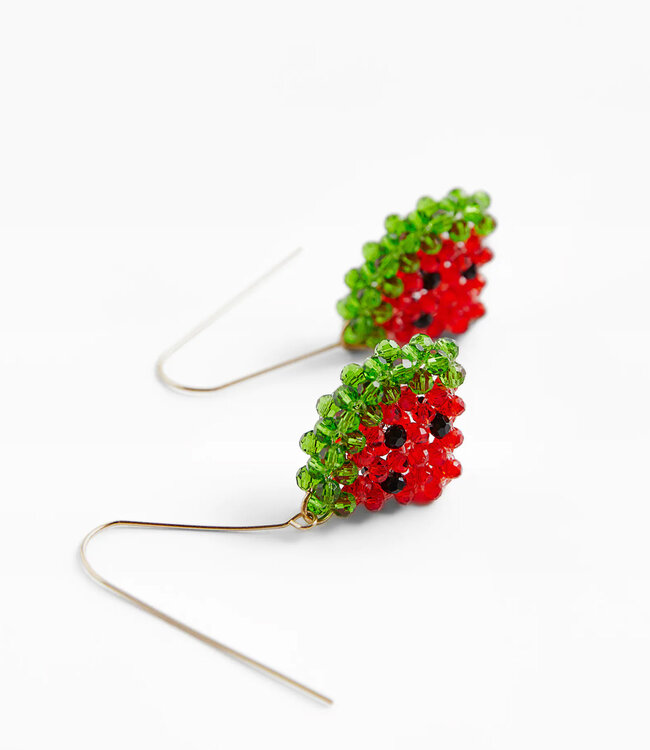 Zara Earrings with melon