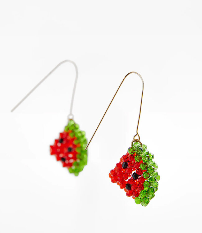 Zara Earrings with melon