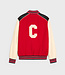 Celine Homme Oversized C Bomber Jacket Red