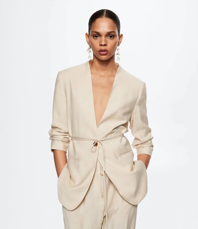 Zara Beige colbert