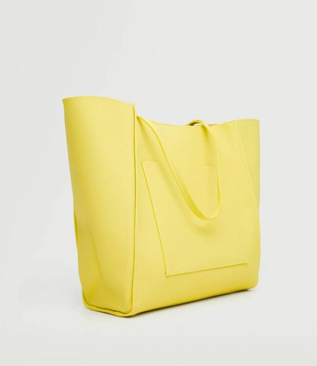 H&M Bag with pocket yellow
