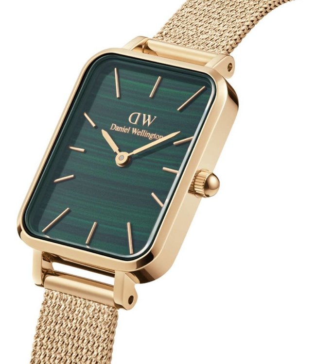 Horloge goud groen